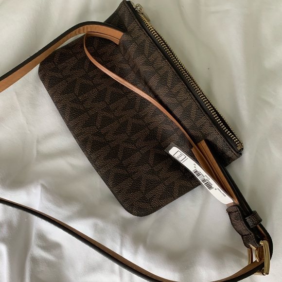 COPY - Michael Kors Brown Fanny Pack - Picture 2 of 5